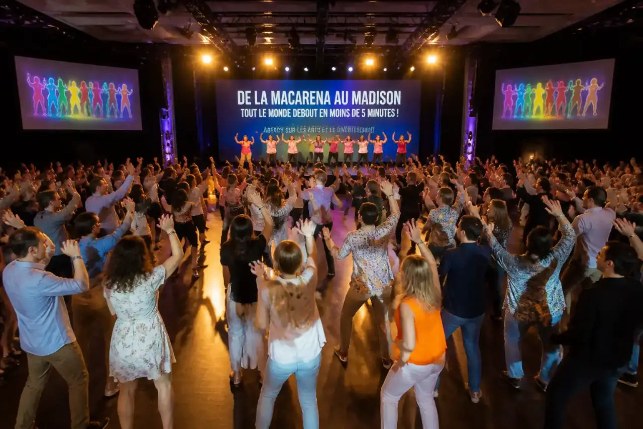 Danse en groupe pour soirée : de la Macarena au Madison, tout le monde debout en moins de 5 minutes