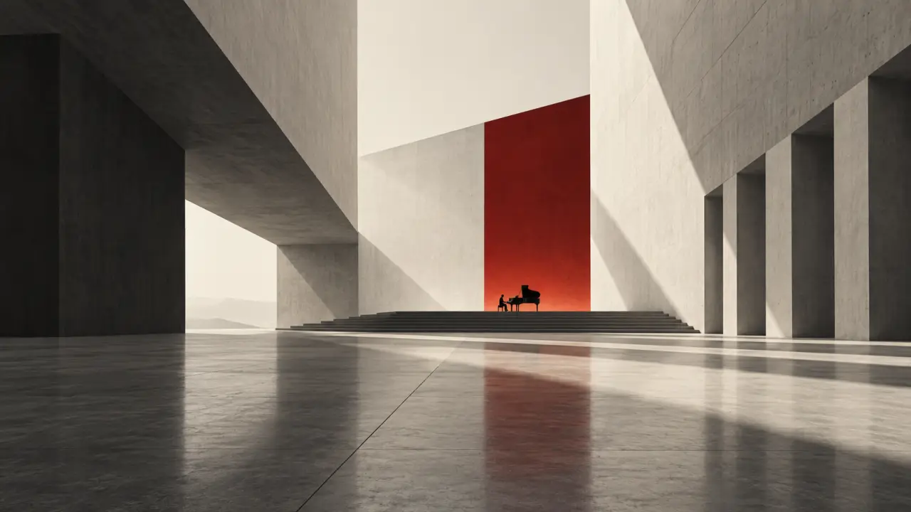 L’art simpliste privilégie la forme, l’espace et une rigueur sans décor