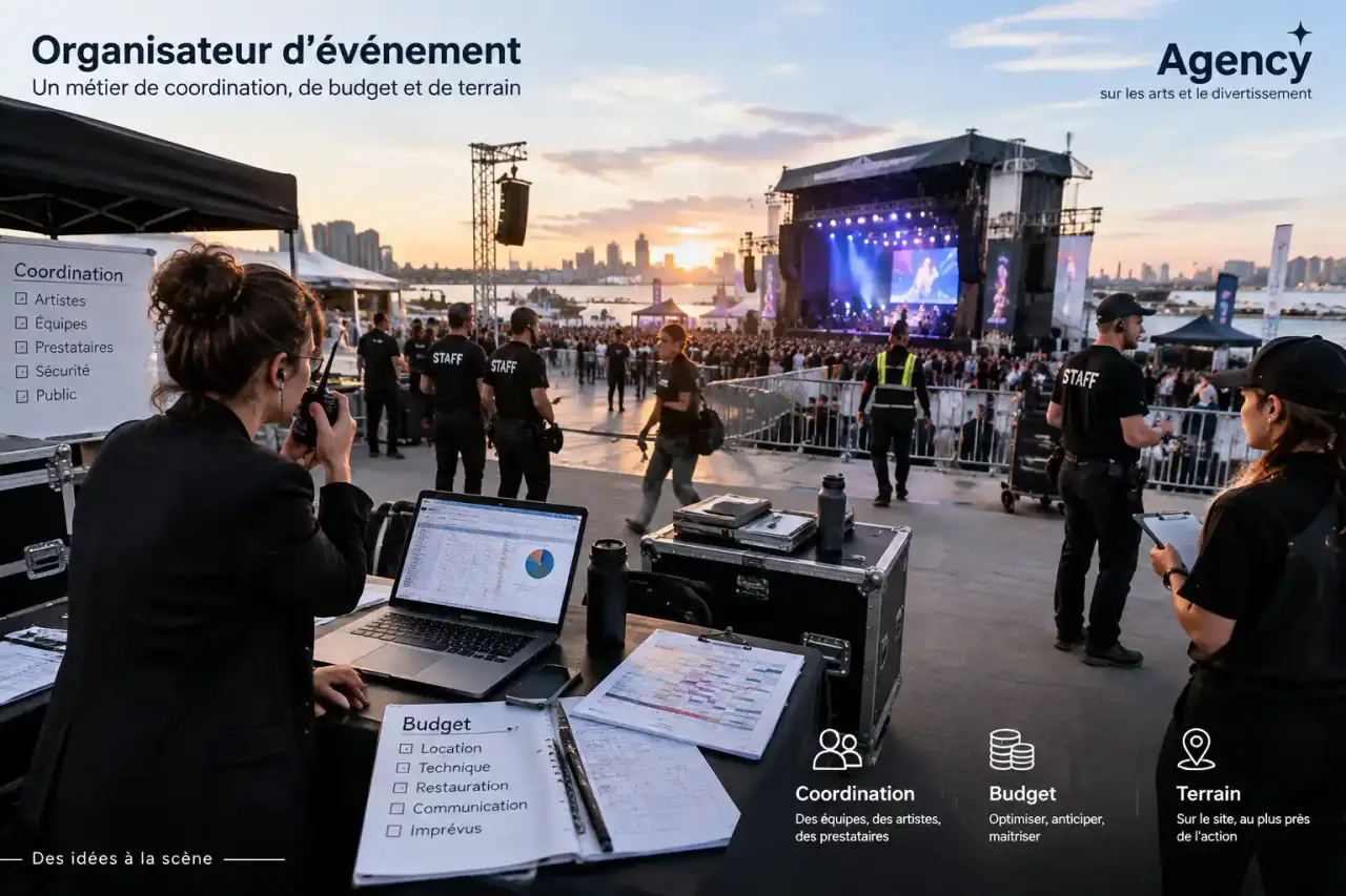 Organisateur d’événement : un métier de coordination, de budget et de terrain
