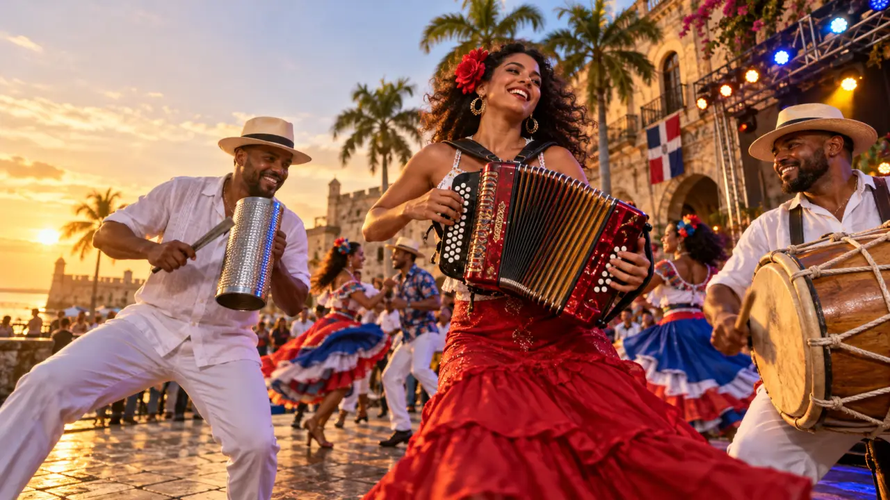 Merengue : accordéon, güira et tambora, le trio qui fait danser toute la République dominicaine